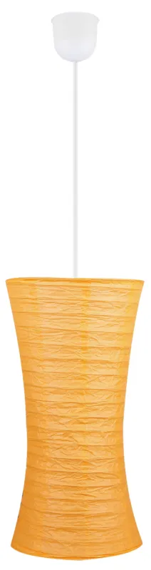 Tylko dziś Lampa wisząca Candellux Tai pomarańczowa z papierowym abażurem 1×E27