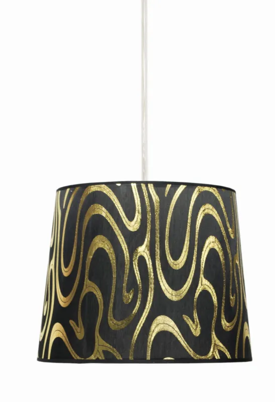 Premium Lampa wisząca Candellux Tiger 26 złota 1×E27