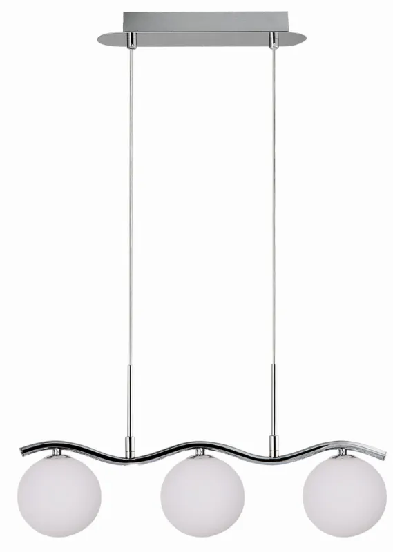 Wyprzedaż Lampa wisząca Candellux Ramon szklana 3×G9