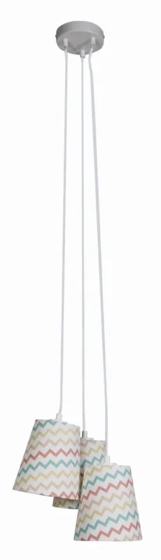 Tylko dziś Lampa wisząca Candellux River biała 3×E27