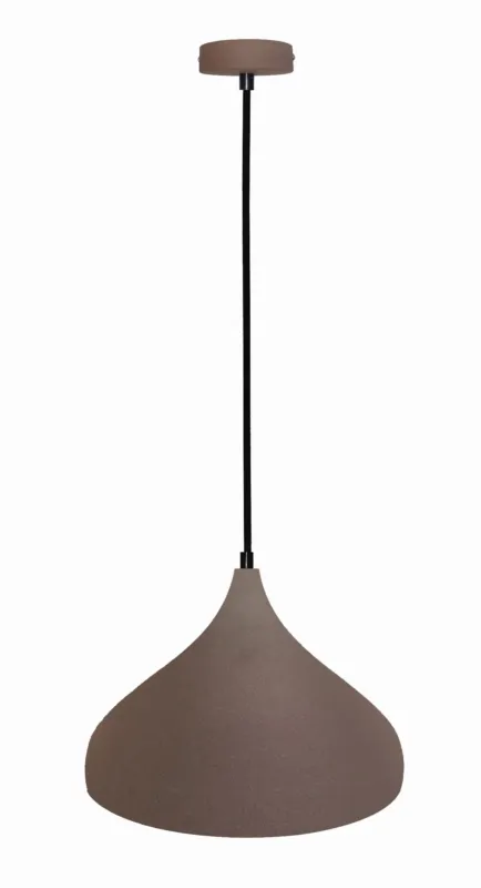 Wyprzedaż Lampa wisząca Candellux Viborg brązowa 1×E27