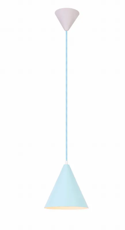 Lampa wisząca Candellux Voss 1 niebieska E27 Zniżka