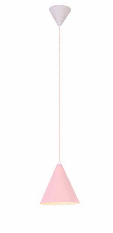 Lampa wisząca Candellux Voss różowa 1×E27 Nie przegap