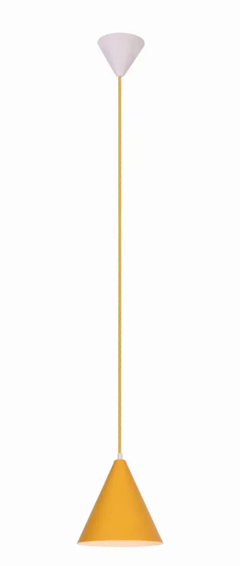 Lampa wisząca Candellux Voss żółta 1×E27 Zamów dziś