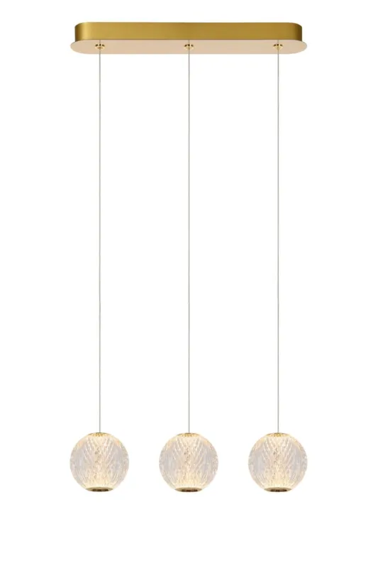 Bestseller Lampa wisząca Cintra złoty i odcienie złota LED zintegrowany 13499/12/60 - Lucide