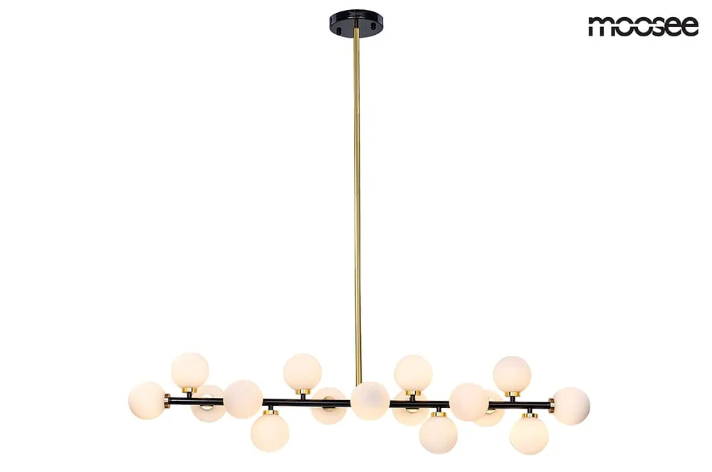 Lampa wisząca COSMO LEVEL M czarna, złota – Moosee Oferta