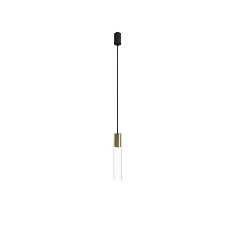 Bezpieczna płatność Lampa wisząca CYLINDER L 1xGU10 transparentna 7867 Nowodvorski
