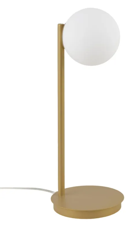 Lampa stołowa LAMPKA GAMA beż G9 złoty 50274 Sigma Popularny