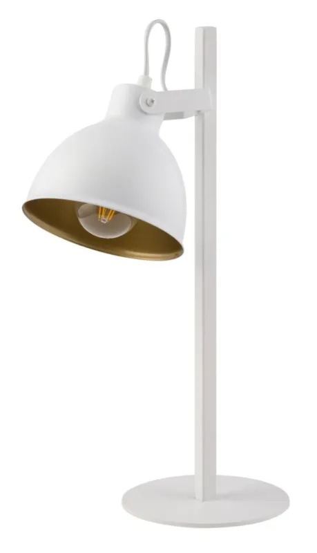 Rabat Lampa stołowa MARS E27 biała 50265 Sigma