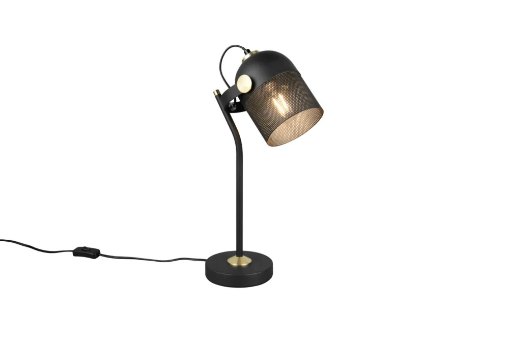 Bezpieczne zakupy Lampa stołowa Mixa czarny E27 548200132 - Trio