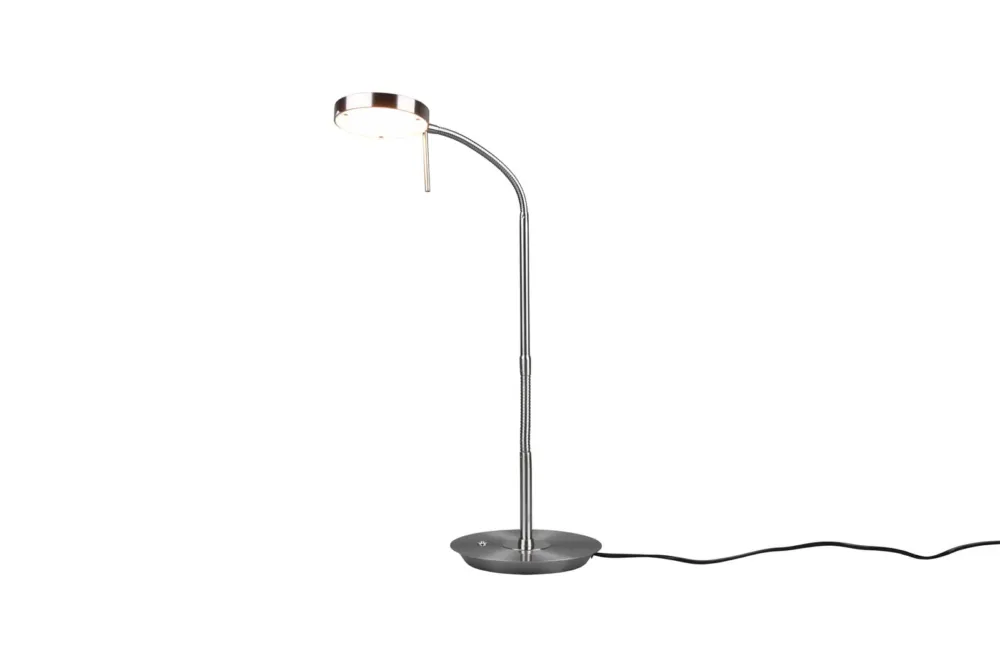 Hit cenowy Lampa stołowa Monza srebrny i odcienie srebra LED zintegrowany 523310107 - Trio