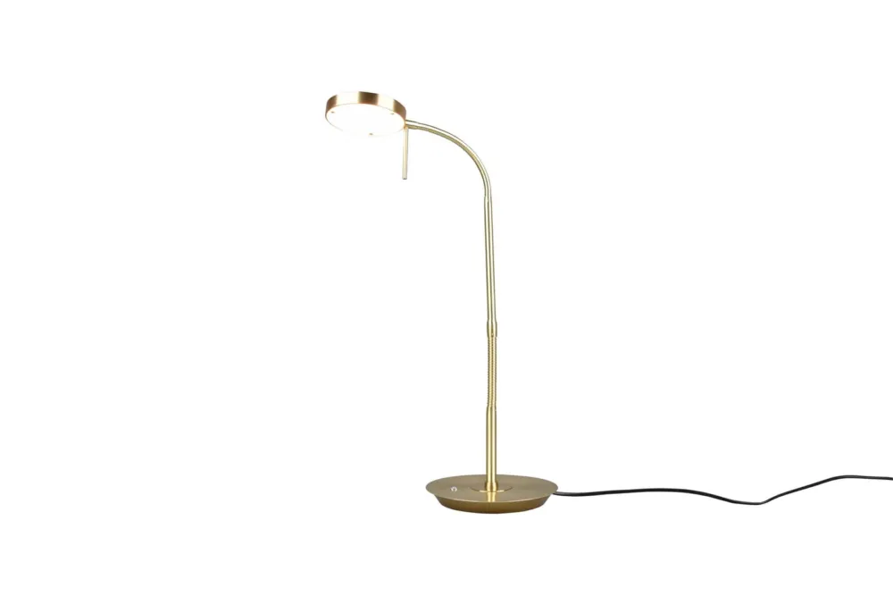 Lampa stołowa Monza złoty i odcienie złota LED zintegrowany 523310108 - Trio Do wyczerpania zapasów