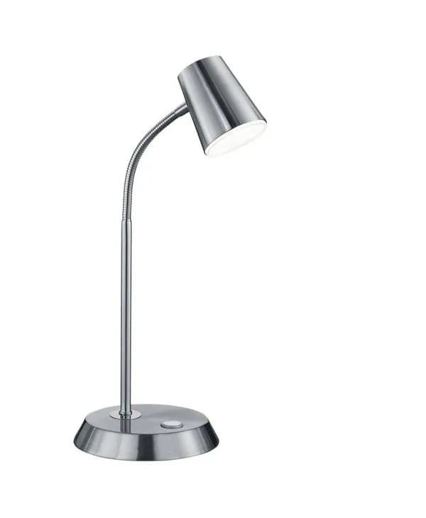 Lampa stołowa Narcos srebrny i odcienie srebra LED zintegrowany 573190107 - Trio Zamów dziś