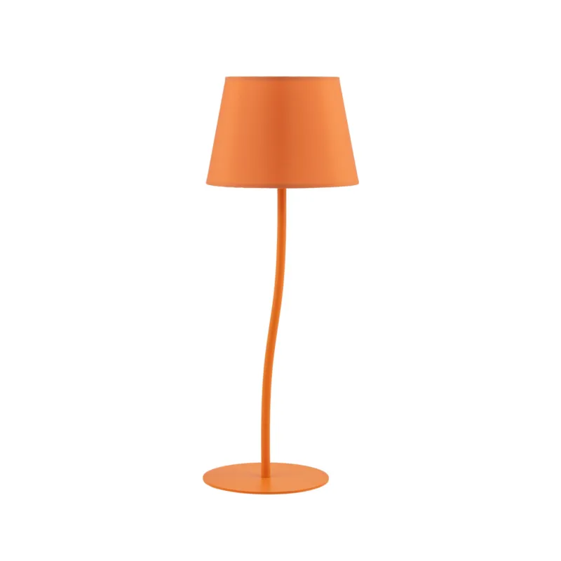Lampa stołowa Nicola Orange Lampka Pomarańczowy 1x E27 - TK Lighting Niska cena