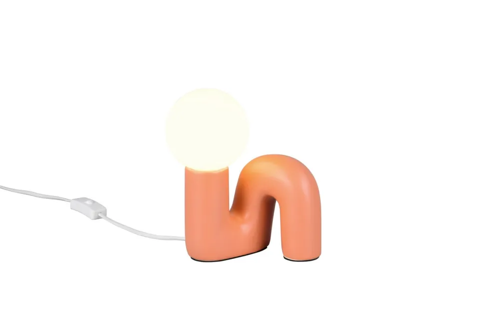 Lampa stołowa Quinn biały/miedziany G9 R56821040 - RL Dodaj do koszyka