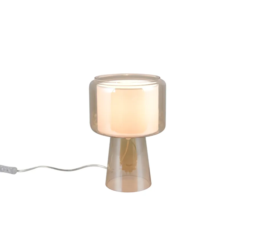 Lampa stołowa Rocka miedziany E14 519900113 - Trio Obniżka ceny