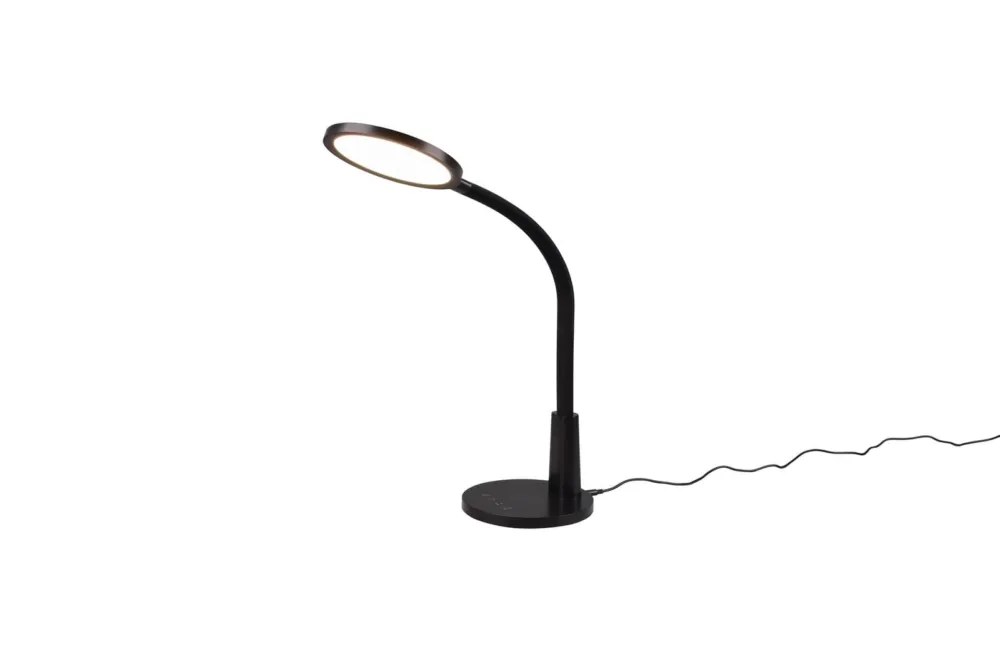 Szybka wysyłka Lampa stołowa Sally czarny LED zintegrowany R52671102 - RL