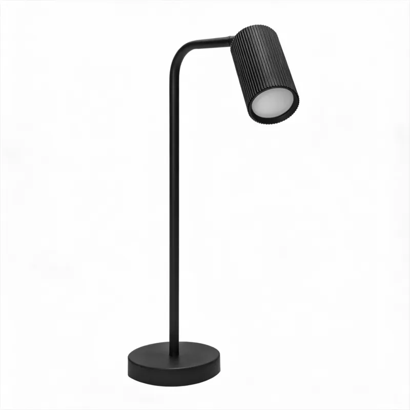 Hit cenowy Lampa Stołowa Ten Wykorzystuje Uniwersalny Gwint Czarny 35W - DomenoLED