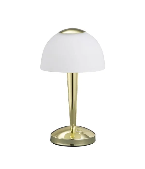 Lampa stołowa Ventura złoty i odcienie złota, biały LED zintegrowany 529990103 - Trio Najlepsza cena
