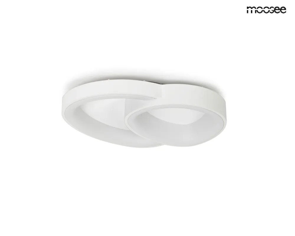 Sprawdź teraz Lampa sufitowa / plafon CELLS 2 biała – Moosee