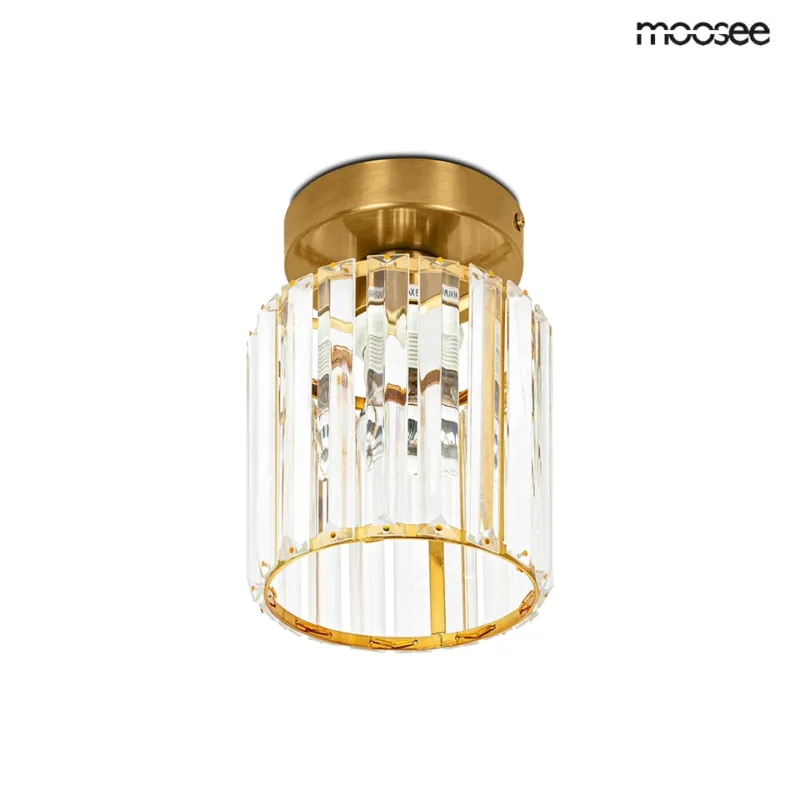 Do wyczerpania zapasów Lampa sufitowa / plafon REY złota – Moosee