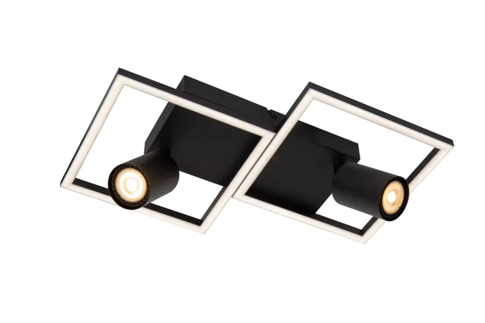 Lampa sufitowa Arianne czarny LED zintegrowany + GU10 53102/24/30 - Lucide Oferta czasowa