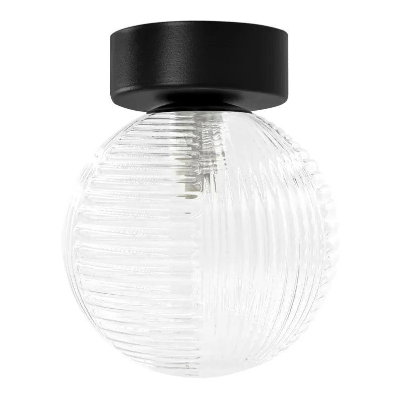 Dodaj do koszyka Lampa sufitowa AURA K-5681 Transparent, czarny 1 źr., G9, 10W LED - Kaja