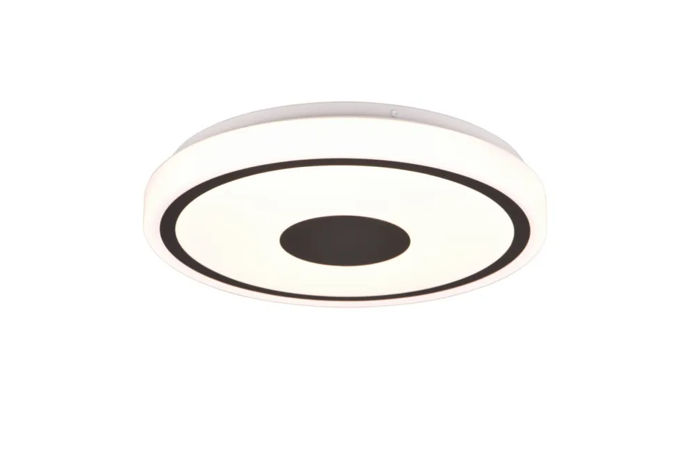 Darmowy zwrot Lampa sufitowa Bunda czarny, biały LED zintegrowany R64361132 - RL