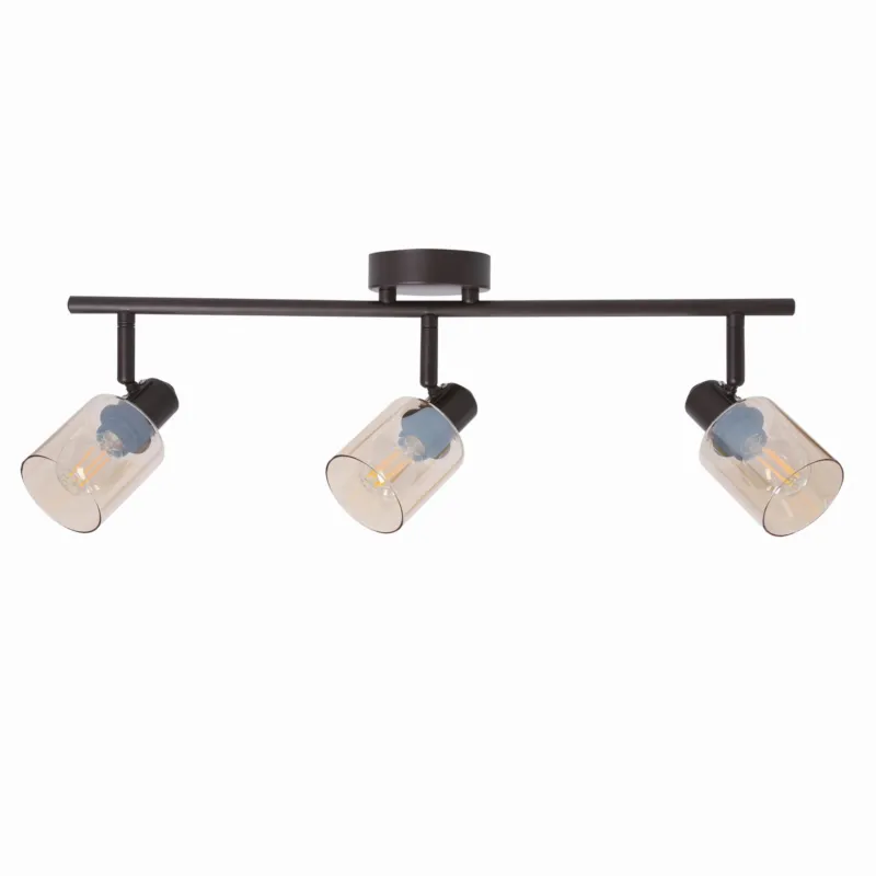Lampa sufitowa Candellux Agra 93 czarna 3×E14 Nie przegap