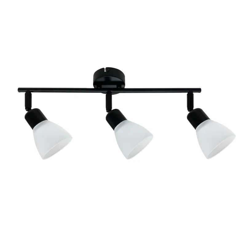 Kup online Lampa sufitowa Candellux Costa czarna 3×E14