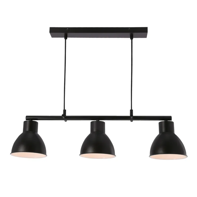 Szybka dostawa Lampa sufitowa Candellux Inezz czarna 3×E27