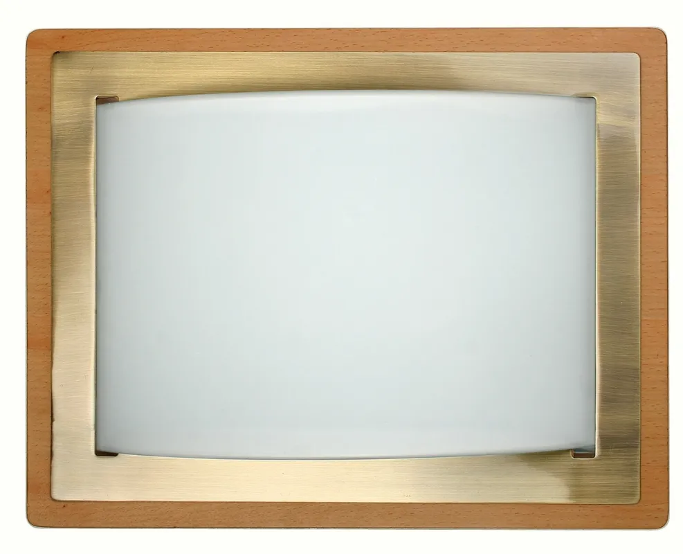 Wyjątkowa oferta Lampa sufitowa Candellux Mera patyna metal z kloszem szklanym 2×E27