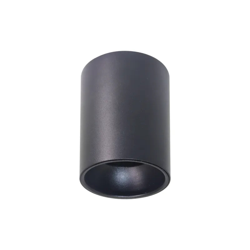 Bezpieczna płatność Lampa sufitowa Candellux Tuba 2248 czarna 1×GU10