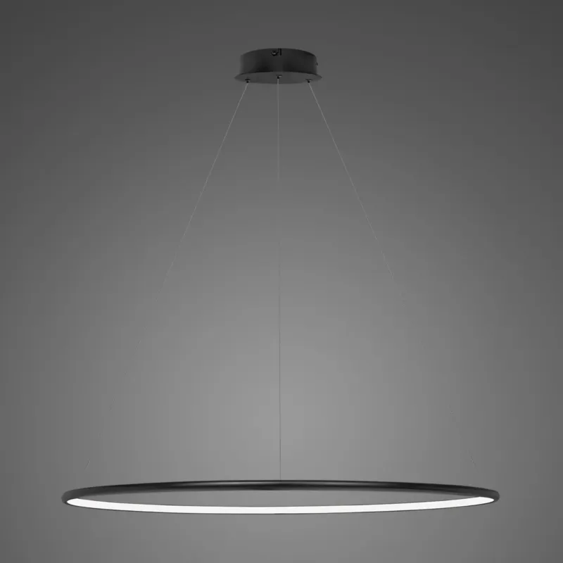 Cena promocyjna Lampa wisząca Linea No.5 czarny 120 cm - Altavola