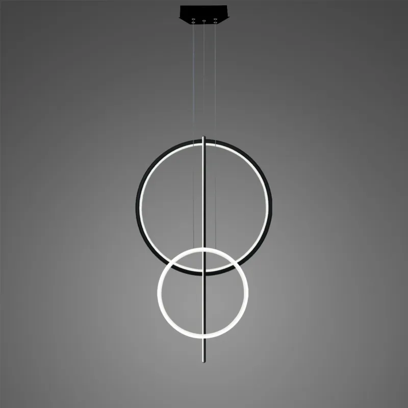 Wyprzedaż Lampa wisząca Linea No.5 czarny 60/40cm - Altavola