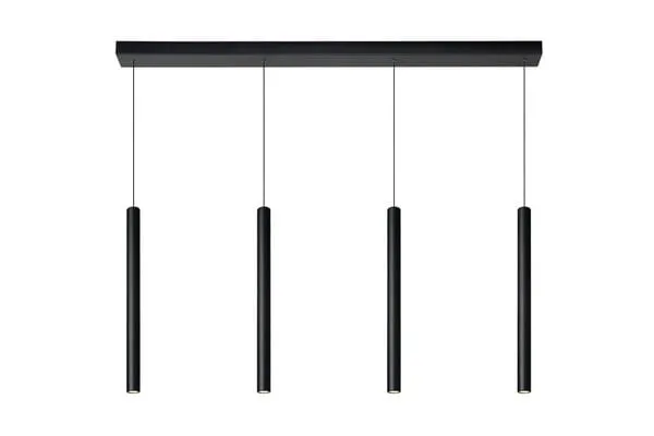 Lampa wisząca Lorenz czarny LED zintegrowany 74403/04/30 - Lucide Wyjątkowa oferta