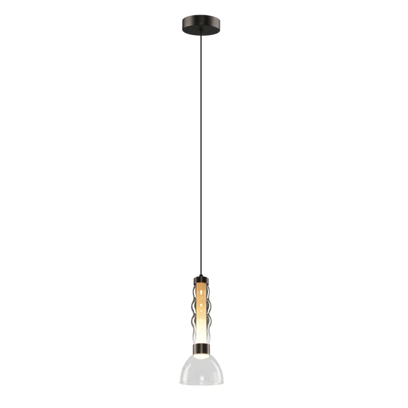 Super okazja Lampa wisząca Lucco ML1417 dymiony E27 - Milagro