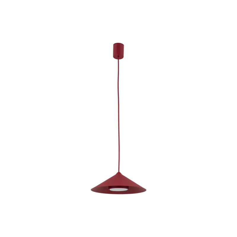 Nowość Lampa wisząca Lume S Burgund Czerwony 1x GX 53 - TK Lighting