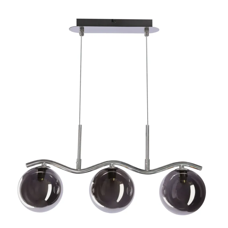 Lampa wisząca Lumos Kula chrom 33-44235 Candellux Nie przegap