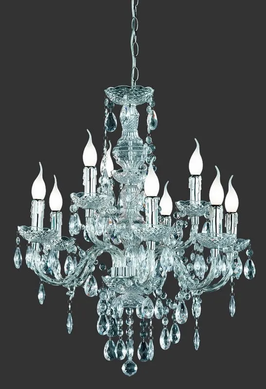 Lampa wisząca Lüster srebrny i odcienie srebra E14 R1169-00 - RL Wyjątkowa oferta