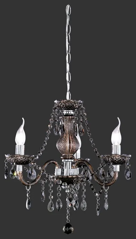 Wybór klientów Lampa wisząca Lüster srebrny i odcienie srebra, czarny E14 R11073002 - RL