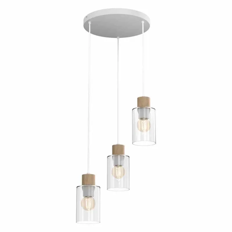 Wyjątkowa oferta Lampa Wisząca Madera 3Xe27 Milagro