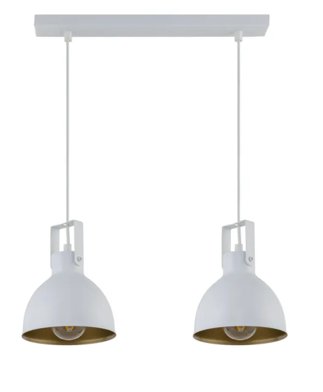 Ostatnia szansa Lampa wisząca MARS 2xE27 biała 32259 Sigma