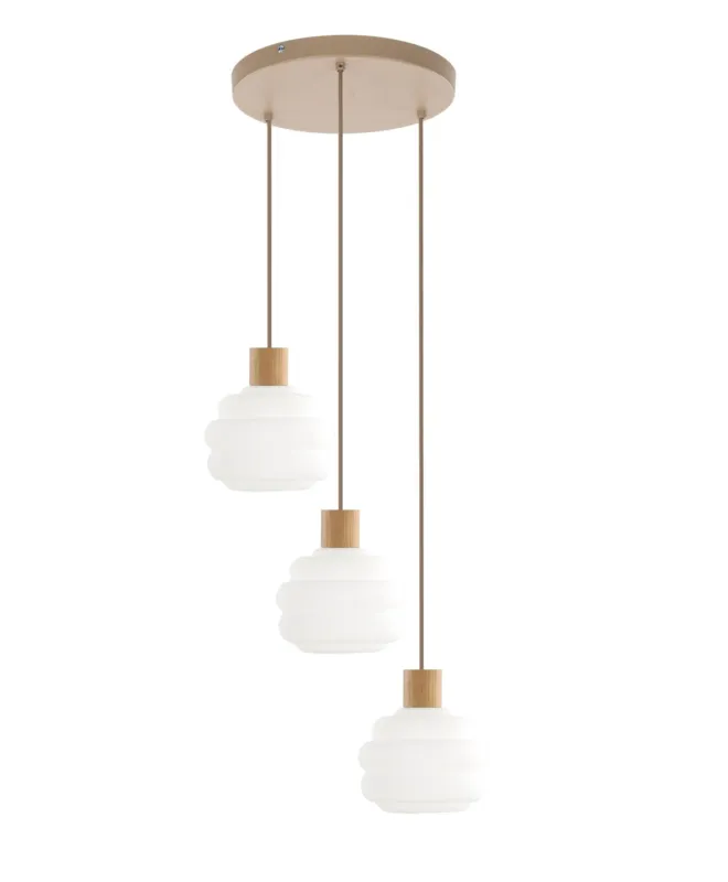 Lampa wisząca Melia Sabia 3x E27 - TK Lighting Nowy