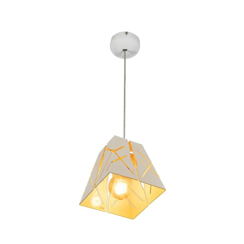 Lampa wisząca Modern Design biały, Żółty 130 cm - Altavola Promocja
