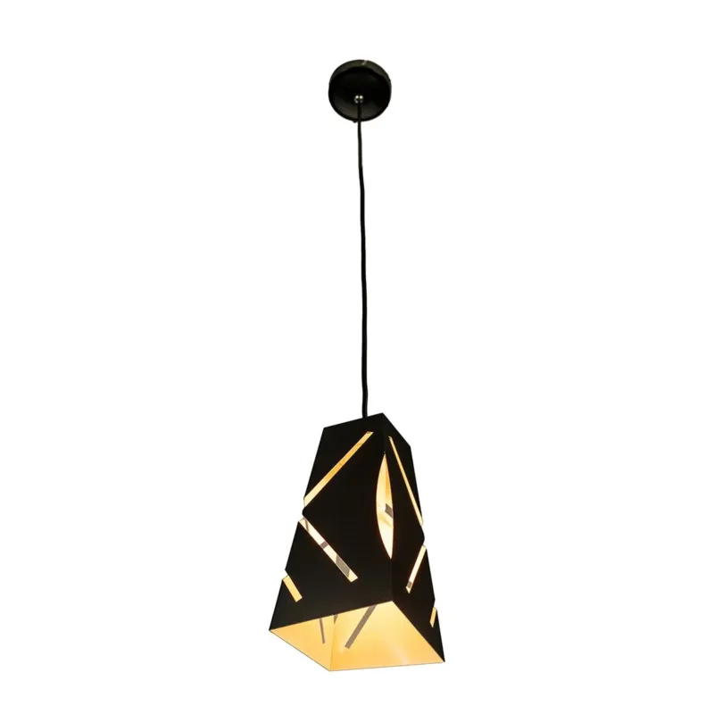 Nie przegap Lampa wisząca Modern Design czarny, Biały 133 cm - Altavola