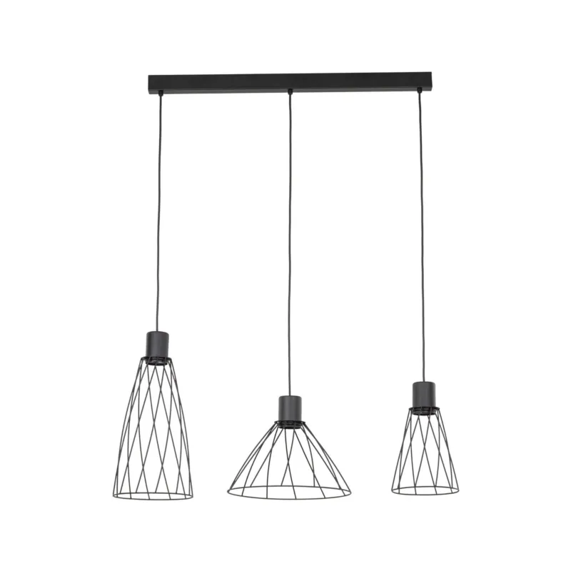 Lampa wisząca Modesto Black 3x - TK Lighting Ograniczona ilość