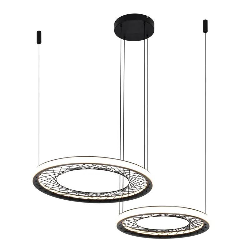 Lampa wisząca NEST 77W LED 61+41cm Szybka dostawa