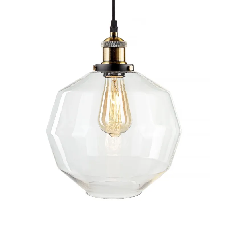 Super okazja Lampa wisząca NY Loft No.4 40W mosiądz Altavola Design