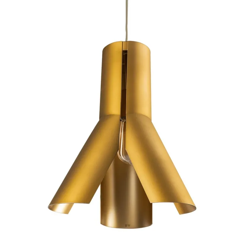 Lampa wisząca Origami Design No.1 40W złota Altavola Design Taniej